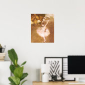 Ballet Dancer Degas Star Painting Poster (Heimbüro)