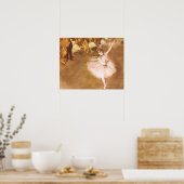 Ballet Dancer Degas Star Painting Poster (Küche)