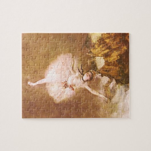 Ballet Dancer Degas Star Painting Puzzle (Horizontal)