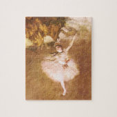 Ballet Dancer Degas Star Painting Puzzle (Vertikal)