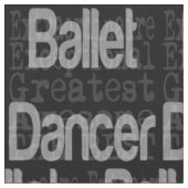 Ballet Dancer Extraordinaire Stoff (Nahaufnahme)