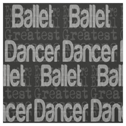 Ballet Dancer Extraordinaire Stoff (Muster)