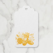 Ballet Dancer Geschenkanhänger (Vorderseite)