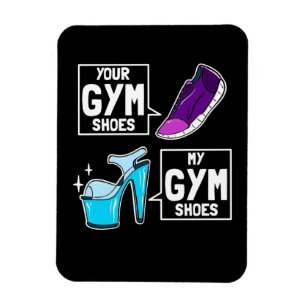 Ballet Dancer Gym Shoes Magnet