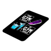 Ballet Dancer Gym Shoes Magnet (Linke Seite)