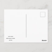 Ballet Dancer in Motion,  Postkarte (Rückseite)