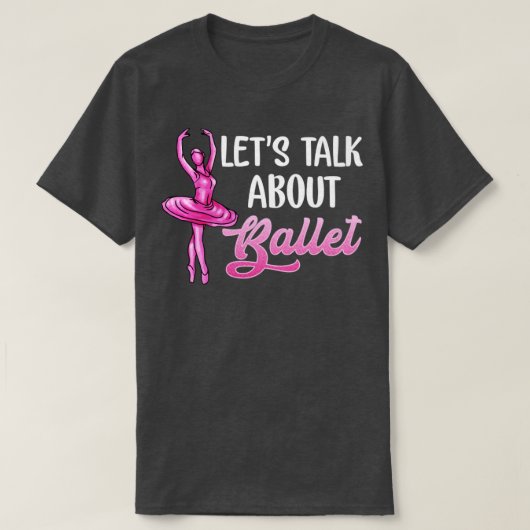Ballet Dancer Lasse über Ballerina T-Shirt (Design vorne)