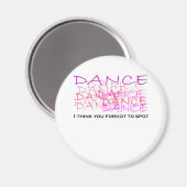 Ballet Dancer Merchandise Magnet (Vorderseite/Rückseite)