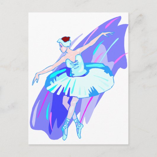 Ballet Dancer Merchandise Postkarte (Vorderseite)