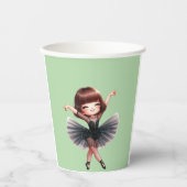 Ballet Dancer Pappbecher (Vorderseite)