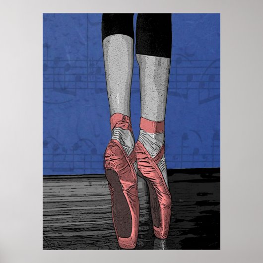 Ballet Dancer Poster (Vorne)