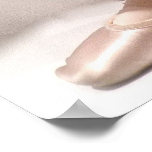 Ballet Dancer Poster (Ecke)