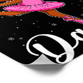 Ballet Dancer Reindeer Ballerinas Christmas Pjs Wo Poster (Ecke)