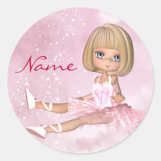 Ballet Dancer Stickers - Ballet Sticker (Vorderseite)
