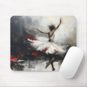 Ballet Dancer Symbolische Abstrakte Kunst Mousepad (Mit Mouse)
