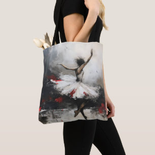 Ballet Dancer Symbolische Abstrakte Kunst Tasche