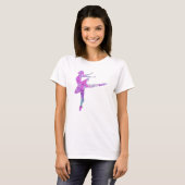 Ballet Dancer Unikate Tanzkollektion Tanz T-Shirt (Vorne ganz)
