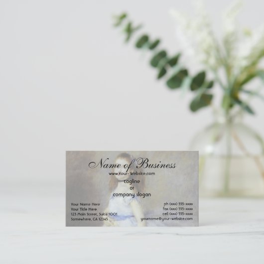 Ballet Dancer von Pierre Auguste Renoir Visitenkarte (Stehend Vorderseite)