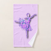 Ballet Dancer Woman Bath Handtücher (Handtuch)