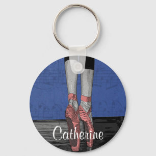 Ballet Dancers Dance Shoes Key Chain Dancer Gift Schlüsselanhänger