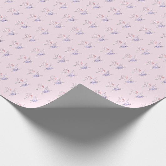 Ballet Dancers Dance Studio Artistic Geschenkpapier (Ecke)