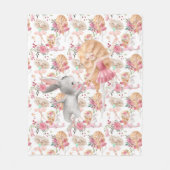 Ballet Dancers Fleece Blanket (Vorderseite)