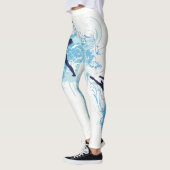 Ballet Dancers Lift Print Leggings (Links)