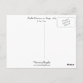 Ballet Dancers on Bühne by Degas Postkarte (Rückseite)