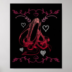 Ballet Dancing Giro del Malcantone Vintag Balle Poster