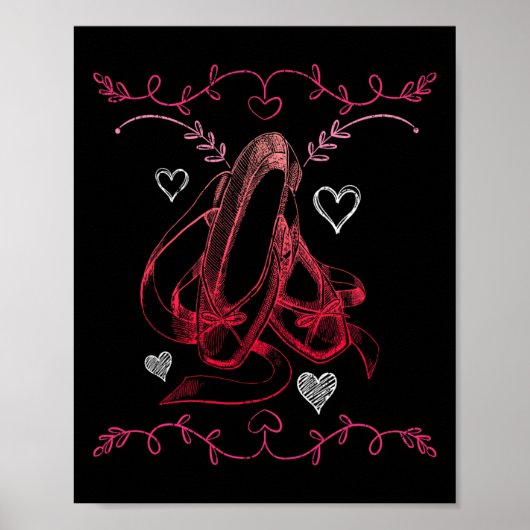 Ballet Dancing Giro del Malcantone Vintag Balle Poster (Vorne)
