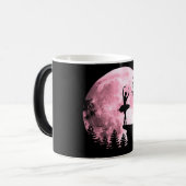 Ballet Dancing Pink Full-Moon Ballerina Women Girl Verwandlungstasse (Vorderseite Links)