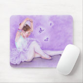 Ballet de Papillon Mousepad (Mit Mouse)