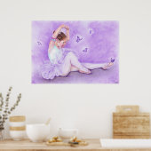 Ballet De Papillon Poster (Küche)
