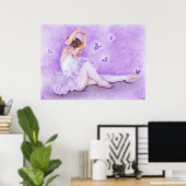 Ballet De Papillon Poster (Heimbüro)