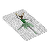 Ballet Dealer in Green Magnet (Rechte Seite)