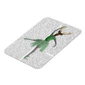 Ballet Dealer in Green Magnet (Linke Seite)