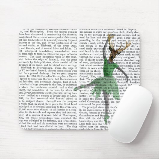 Ballet Dealer in Green Mousepad (Mit Mouse)