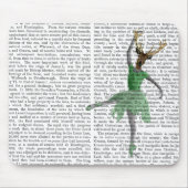 Ballet Dealer in Green Mousepad (Vorne)