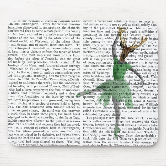 Ballet Dealer in Green Mousepad (Vorne)