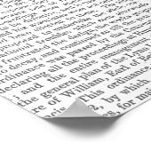 Ballet Dealer in Green Poster (Ecke)