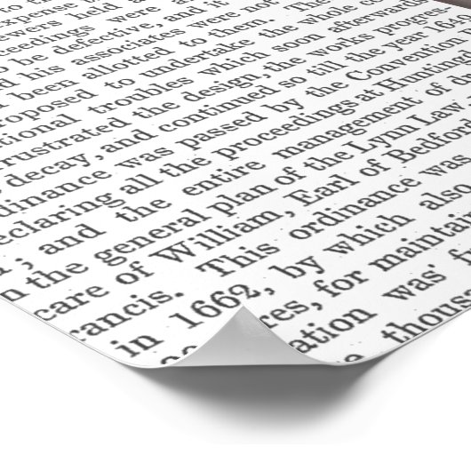 Ballet Deer in Pink Poster (Ecke)