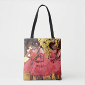BALLET - Degas: Die rosa Tänzer Tasche (Vorderseite)