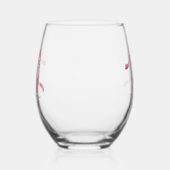 Ballet Design Edelstahlglas Weinglas Ohne Stiel (Links)