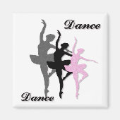 Ballet-Dongle-Magnet Magnet (Vorne)