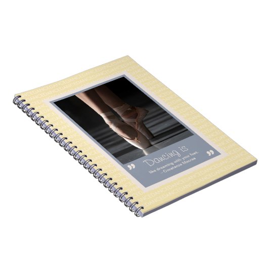 Ballet Dream Dance Notebook Notizblock (Rechte Seite)