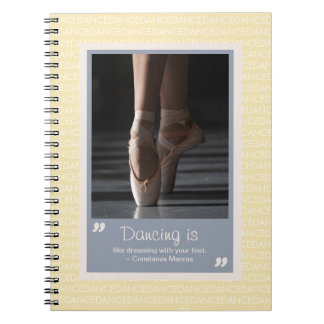 Ballet Dream Dance Notebook Notizblock