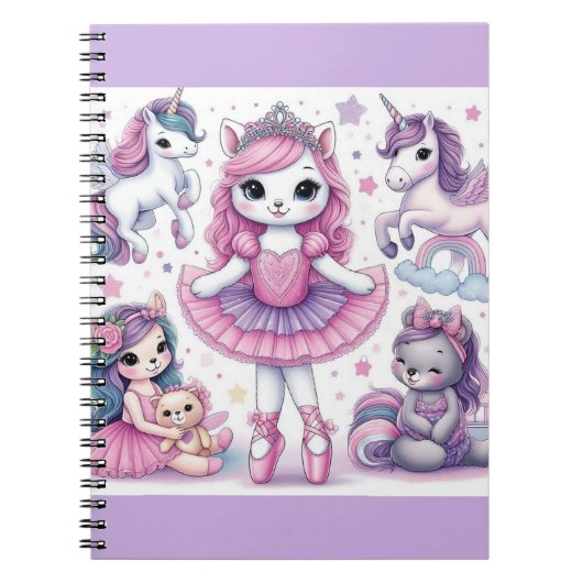 Ballet Dreams Notebook Notizblock (Vorderseite)