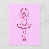 Ballet Fifth Position Postkarte (Vorderseite)