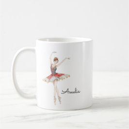 Ballet Girl Personalisiert Kaffeetasse