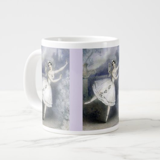 Ballet Giselle Jumbo Kaffeemaschine Tasse (Vorderseite Links)